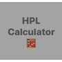 HPL Calculator