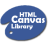 HTML Canvas Javascript Library Icon