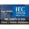 IEC 101 Client Master Simulator 