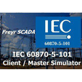 IEC101 Client Master Simulator test tool