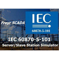 IEC 101 RTU Server Simulator Test tool