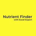 Nutrient Finder