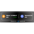 PlasBit Crypto Price Ticker