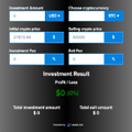 PlasBit Crypto Profit Calculator