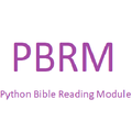 Python Bible Reading Module