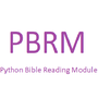 Python Bible Reading Module