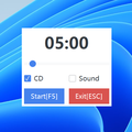 Simple Countdown Timer & Stopwatch Timer