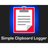 Simple Clipboard Logger