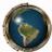 Steampunk Rotating Earth Globe Widget