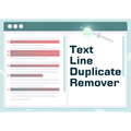Text Line Duplicate Remover