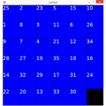 Thirty Five Squares