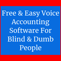 Voice Accounting For Blind & Dumb People