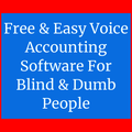 Voice Accounting For Blind & Mute People