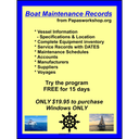 Boat Maintenance Records Reviews