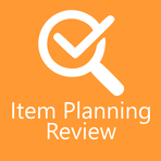 Item Planning Review Reviews