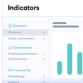 Sustainability Data Management for Businesses Icon