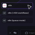 Self-hosted n8n: No-code AI workflows Icon