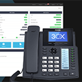 Get your free 3CX license delivered to your inbox. Easy deployment and management; on premise or in the cloud, 3CX includes features such as: mobile apps, web conferencing, live chat, click2call and more, for UNLIMITED users. Icon