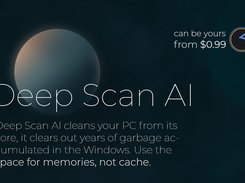 4-Organizer Ultra Deep Scan AI:  Cleans out years of cache and junk, saves space for memories, not for cache