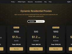 Dynamic Residential Proxies