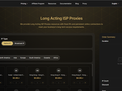 Long Acting ISP Proxies