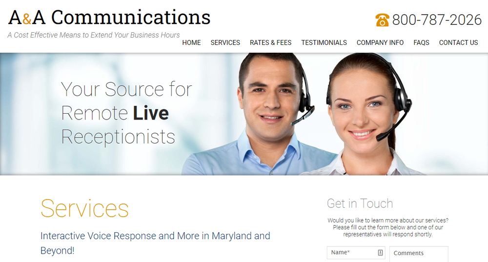 A&A Communications Screenshot 1