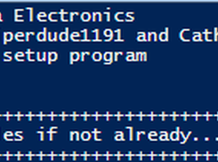 How it looks right now in powershell