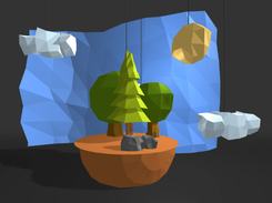 A-Frame Low Poly Screenshot 1