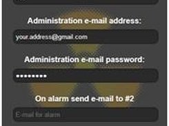 E-mail alerts up to 5 recipients