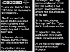 A Prompter for Android Screenshot 2