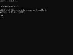 Quick BatchFile Compiler Decompiler screenshot1