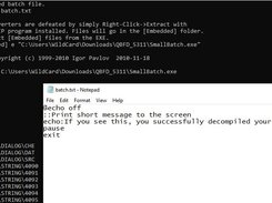 Quick Batch File Compiler Decompiler screenshot2