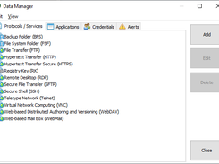 Data Manager - Protocols