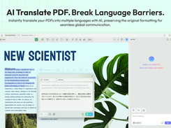 AI Translate PDF with UPDF