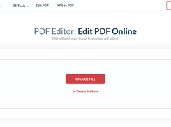 Online PDF Editor - a free web tool to edit pdf online