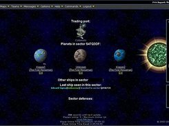 The Main Screen from the game