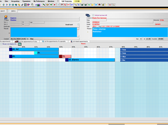 Overview of the appointment grid, which can handle up to 20 doors/bays for your appointments