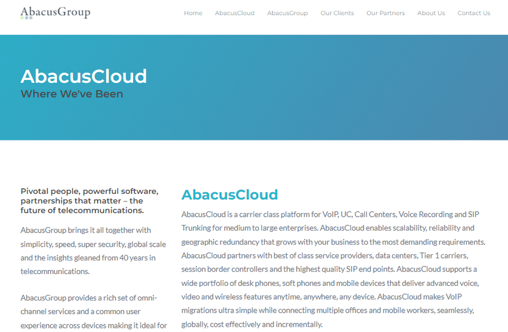 AbacusCloud Screenshot 1
