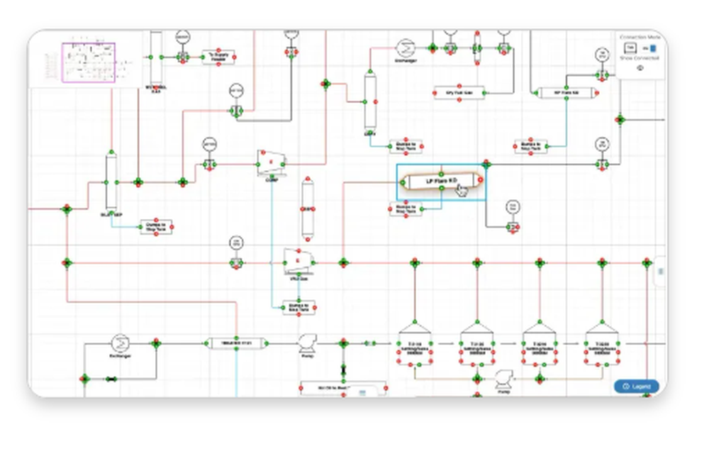 AbaData Facility Schematics Screenshot 1