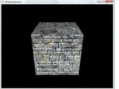 Example of parallax occlusion mapping (POM)
