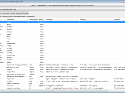 ABBYY Lingvo Tutor Dictionaries Editor Screenshot 1