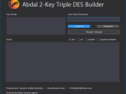 Abdal 2-Key Triple DES Builder