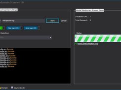 Abdal Subdomain Scanner Screenshot 1