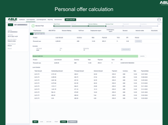 personal offer and amortization schedule calculation