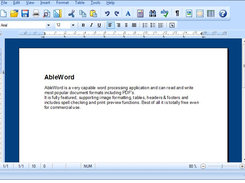 AbleWord Screenshot 1