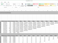 Richly formatted Excel XML Spreadsheet 2003