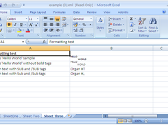 Example screenshot