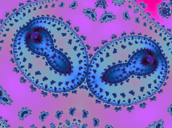 absolute imaginary julia set rendering 5
