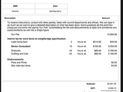 Abtrac-Invoicing