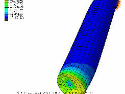 Tension+shear, GTN model, explicit dynamic solver